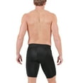 thumbnail image 3 of Men's Insta Slim 1SH4478 High Compression Short w/ Targeted Support Panels (Black S), 3 of 6