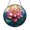 Stained Glass 5.9 Inch, variant on Pink Floral Sunburst Stained Glass Style Suncatcher – Window Decor