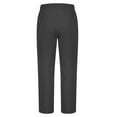 thumbnail image 5 of Mlzmgr Pants for Men Drawstring Elastic Waist Pants with Pockets Loose Fitted Casual Trousers M-4XL, 5 of 6