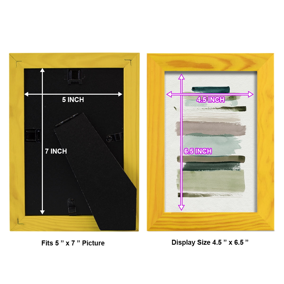 Grass Stains I - Framed Print w/glass - Sunflower Yellow