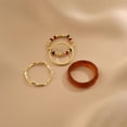 thumbnail image 4 of Vintage Ring Combination Set 4-piece Women's Exquisite Tail Ring Fashion Index Finger Ring, 4 of 6