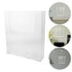 thumbnail image 2 of ColoMX Archivador de pared de acrílico transparente tamaño A4, organizador de papel colgante, estante transparente para documentos para oficina y hogar., 2 of 8