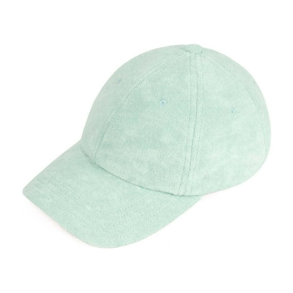CC Terry Cloth Women Baseball Trucker Cap Low Ponytail Hat