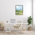 thumbnail image 2 of Stupell Coastal Grassy Dunes Landscape Landscape Painting Black Framed Art Print Wall Art, 2 of 7