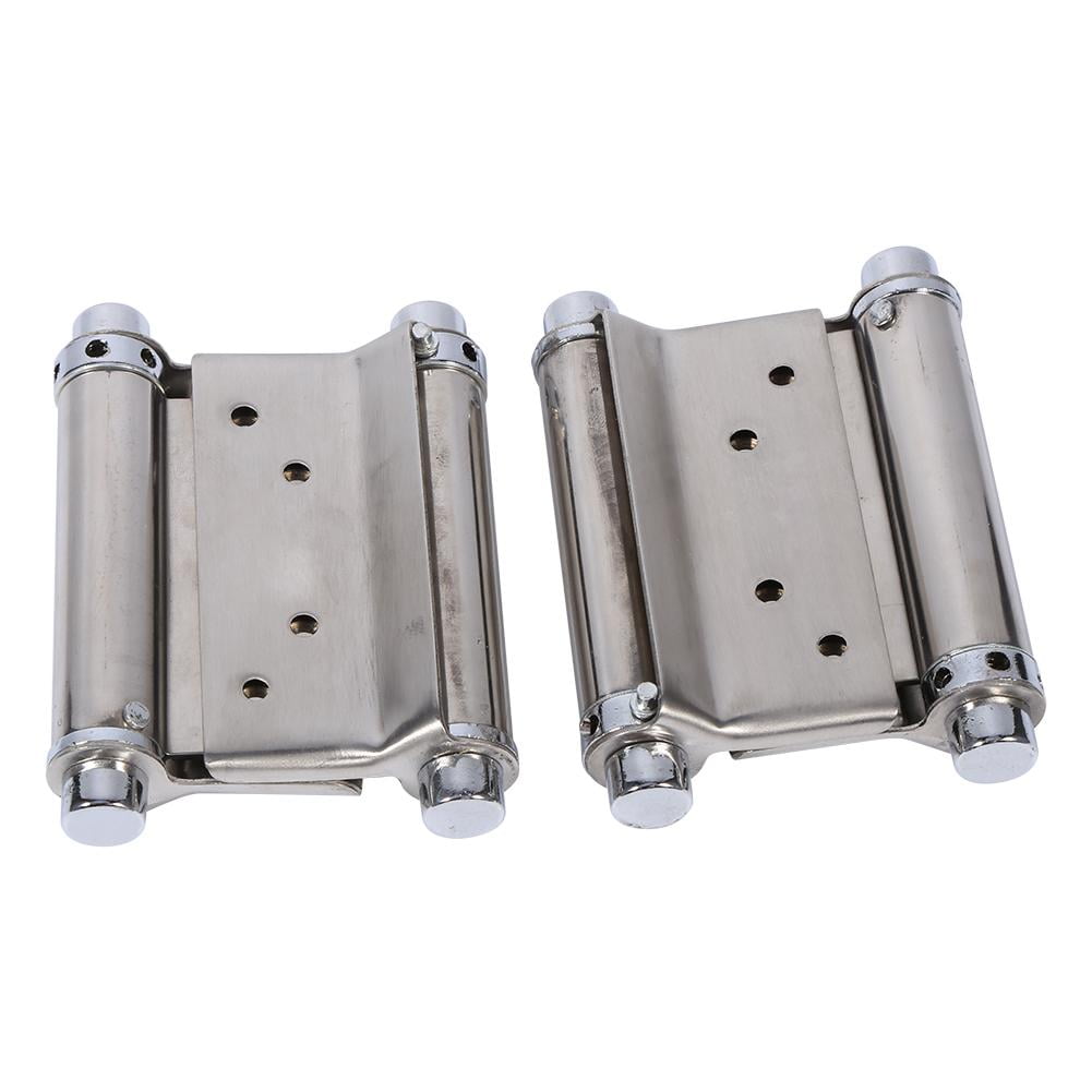 Ejoyous Stainless steel Hinge, double hinge ,2Pcs 3'' Inch Double