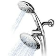 thumbnail image 3 of HydroLuxe 30-Setting 6-inch Luxury, Dual Shower Head and Handheld Chrome, 3 of 9