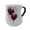 Black2-8.5x9cm, variant on VMWMSSR Color Changing Mug, 11oz Heart Shape Coffee Cup With Thermal Reaction, Funny Heat Sensitive Ceramic Drinkware With Ergonomic Handle, Novelty Gift Romantic Design Black1-8.5x9cm