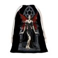 thumbnail image 1 of Anne Stokes Bolsa de regalo con cierre de cinta navideño para decoración de Navidad,50cm×80cm., 1 of 6