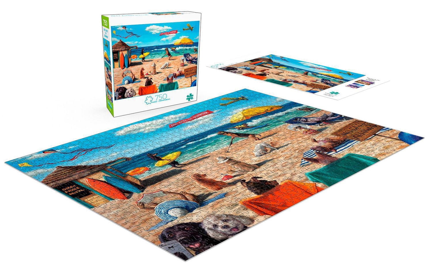 Buffalo Games - Le puzzle Art of Play - Dog Days of Summer - en 750 pièces