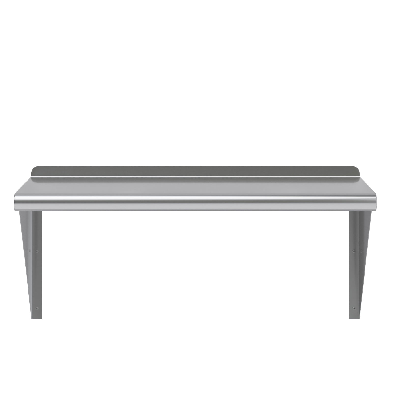 AmGood 18 in. x 30 in. Stainless Steel Wall Shelf | NSF Certified | Appliance & Equipment Metal Shelving | Kitchen, Restaurant, Garage, Laundry, Utility Room