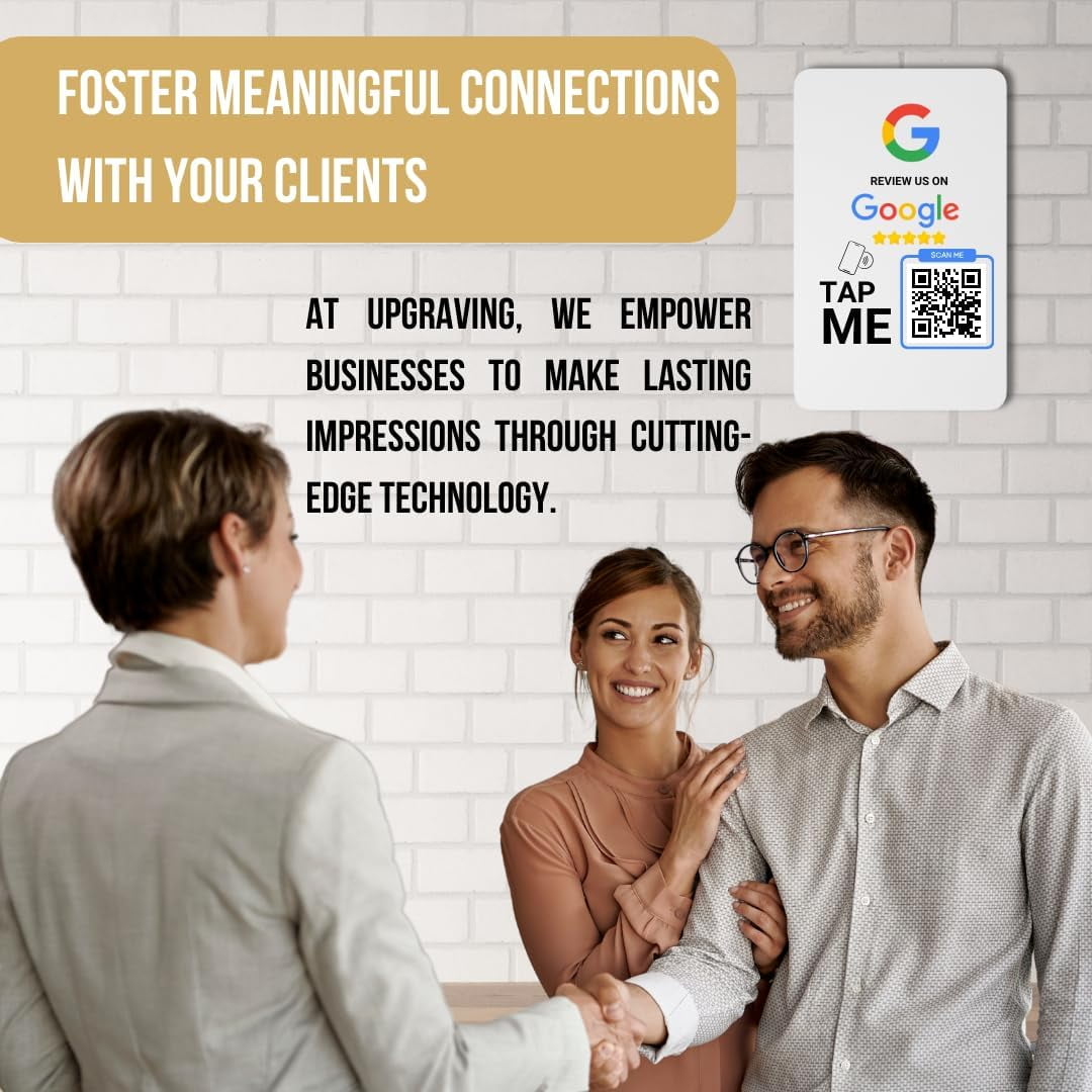 Upgraving Boost Reviews with Reusable QR NFC Tap Stickers (3 Pack)