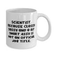 thumbnail image 2 of Epic Scientist Gifts, Scientist. Because Classy Sassy and a Bit Smart, Inappropriate Holiday 15oz Mug Gifts For Coworkers, Christmas gifts, Hanukkah gifts, Kwanzaa gifts, Birthday gifts,, 2 of 2