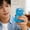 Blue, variant on Highland Cow Squishy Glitter Cute Cattle Animal Stress Ball Cow Squeeze Stress Ball Soft Fidget Slow Rebound Bull Decompression Dough Adult Anxiety Relief Sparkling Desk Decor