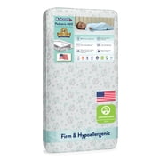 Kolcraft Pediatric 800 Extra Firm Baby Crib & Toddler Mattress, 80 Coil, Waterproof, Gray