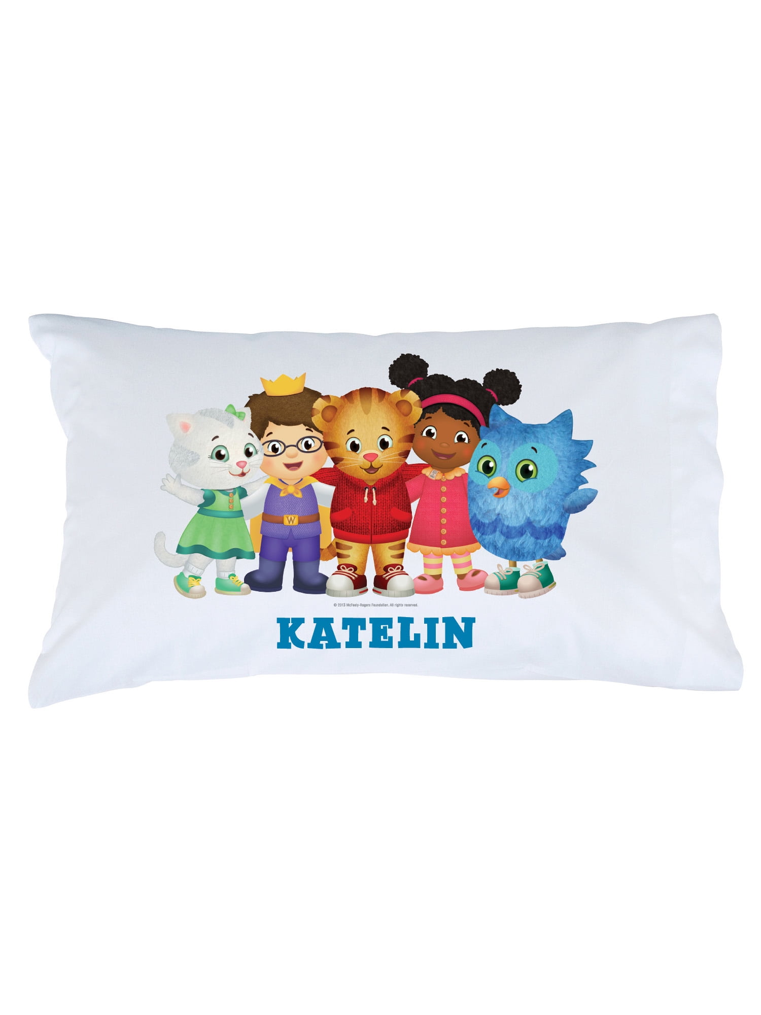 Personalized Daniel Tiger's Neighborhood Pillowcase - Group Friends