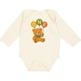 thumbnail image 3 of Inktastic 1st Birthday Teddy Bear Balloons Boys or Girls Long Sleeve Baby Bodysuit, 3 of 5