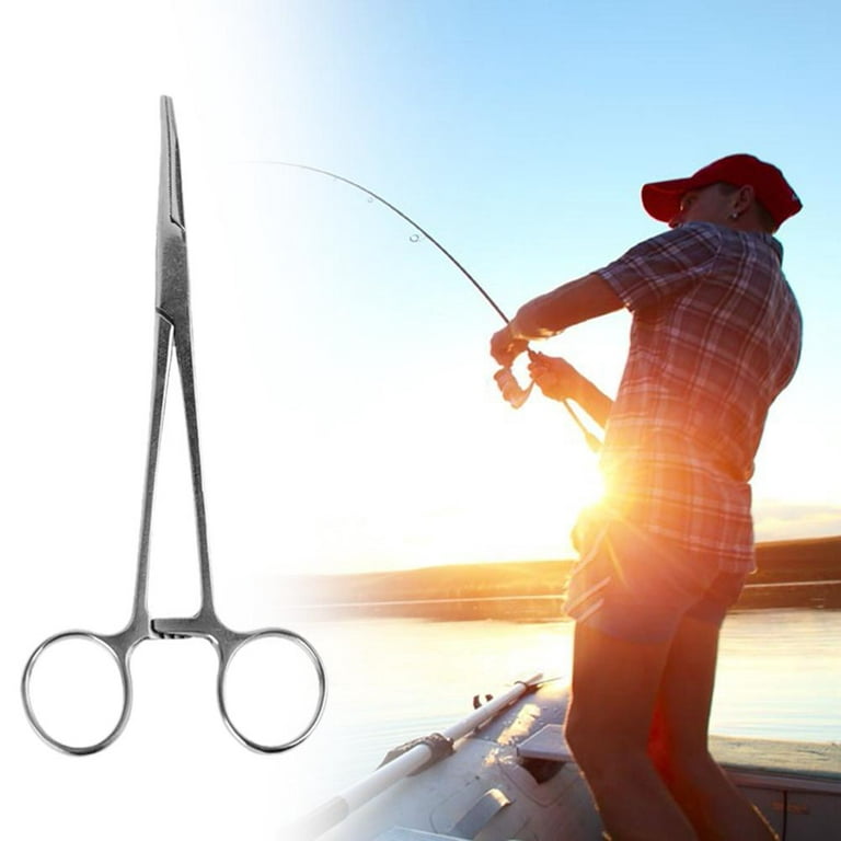 Winnereco Stainless Steel Fish Hook Remover Curved Tip Fishing