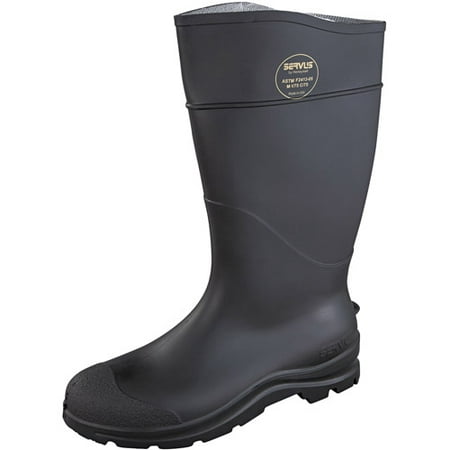 SERVUS by Honeywell CT Safety Knee Boot with Steel Toe, Black - Walmart.com