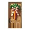 thumbnail image 2 of TOPRenddon Happy Easter Door Cover, Large Fabric Easter Bunny Door Cover Egg Easter Door Banner Party Accessory Hanging Banner Sign Decoration for Happy Easter Party Favors, 70.8 x 35.4 Inch, 2 of 6