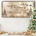 thumbnail image 4 of Vintage Inspired Christmas Eve Print Poster Santa Sleigh Wall Art Canvas Artwork Wall Decor Inspirational Quote Prints Painting Art Prints Picture Home Bedroom Decoration No Frame, 4 of 6