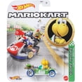 thumbnail image 3 of Hot Wheels Mario Kart Die-Cast Character Cars Collection, 6-Pack Set, Toad, Princess Peach, Yoshi, Donkey Kong, Koopa Troopa, Shy Guy Gbg25-957h, 3 of 8