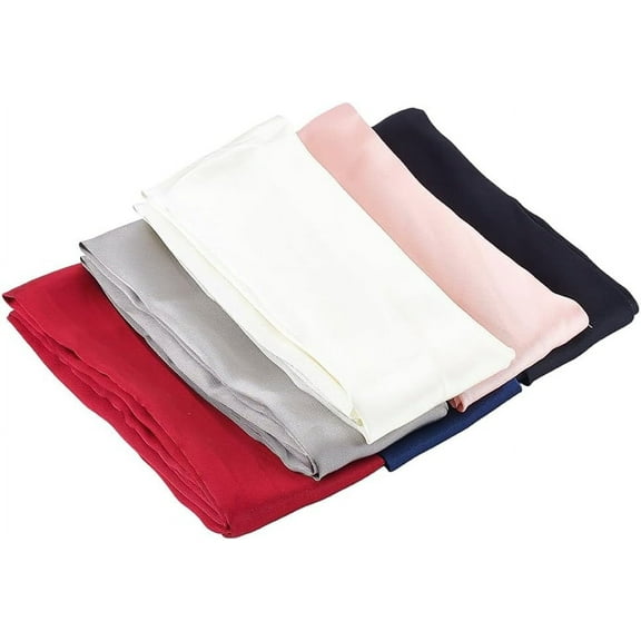 6 Yards 6 Colors Cord Cover Satin Fabric 2.76 Inch Chandelier Chain Cover Polyester Fabric Cord Cover for Chandelier Lighting Wire Cover Headdress Bowknot Handmade DIY colorful