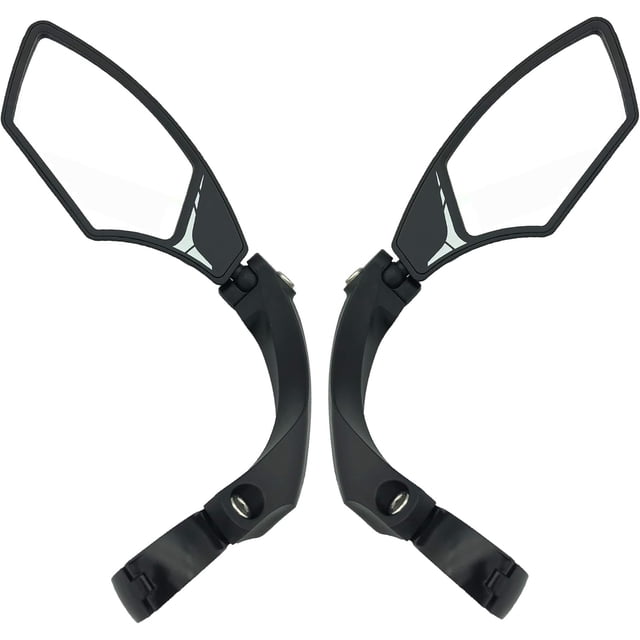 NEW Handlebar Bike Mirror HD Blast- Glass Lens HF-MR (left) Ca
