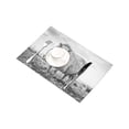 thumbnail image 3 of MKHERT Close Up Black and White Sheep Cool Animal Placemats Table Mats for Dining Room Kitchen Table Decoration 12x18 inch,Set of 4, 3 of 4