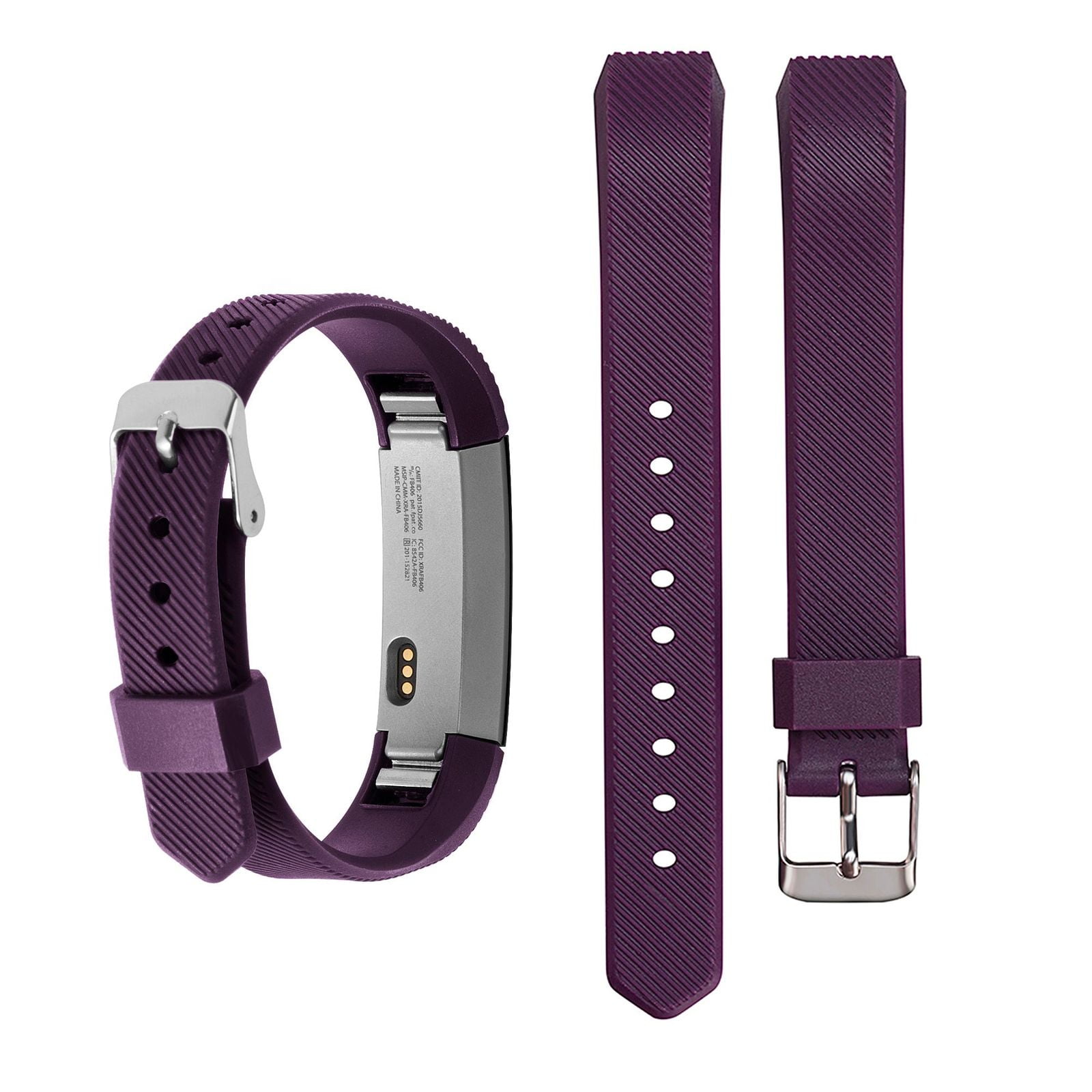Fitbit Alta Fitness Wristband Activity Tracker Black Blue Plum Teal Pink FB406 