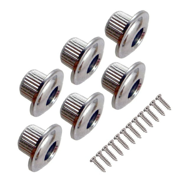 Adaptador de bujes de conversión de sintonizador de guitarra para guitarra eléctrica acústica color pteado