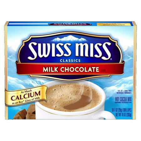 Swiss Miss Milk Chocolate Cocoa, 10CT