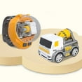 thumbnail image 2 of Mini Remote Control Bulldozer Watch Toys - 2.4 GHz Wrist Racing Bulldozer Watch Interactive Game Toys for Boys and Girls Birthday, 2 of 11