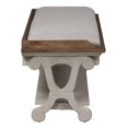thumbnail image 4 of Farmhouse Reimagined White Bed Bench, 4 of 9