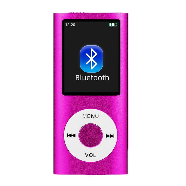 Reproductor de mp3 con Bluetooth, tarjeta Walkman mp4 portátil con lectura de novelas específicas para estudiantes, mp3 de moda