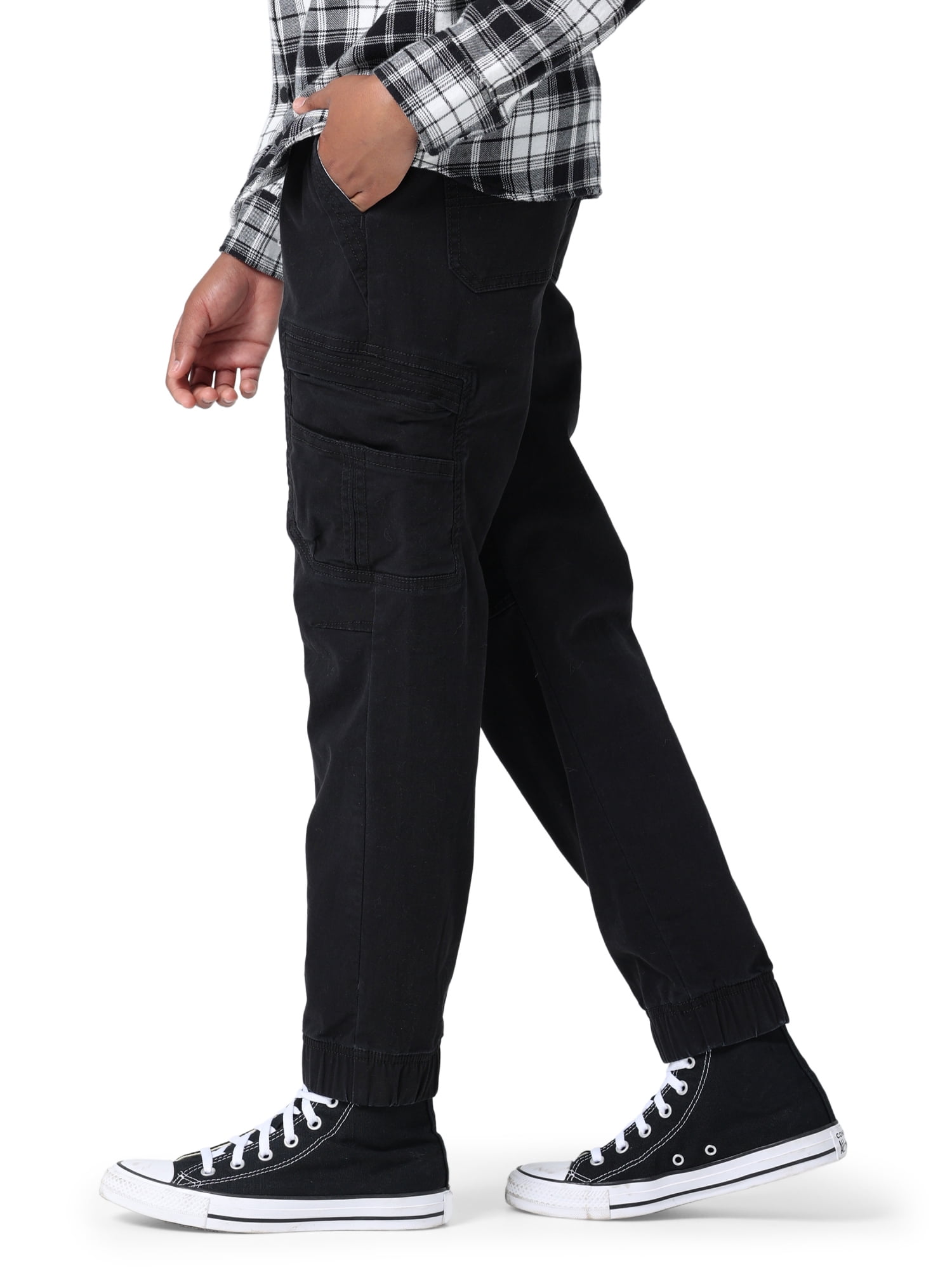 Wrangler Boys Gamer Cargo Twill Pant, Sizes 4-16