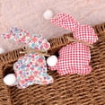 thumbnail image 6 of SMKE 2Pc Easter Stuffed Fabric Bunnies,White Cute Fabric Bunny Decor For Holiday Gifts & Table Displays,Rustic Cotton Bunny Home Decor,Easter Hanging Ornament,Tiered Tray Tabletop Decor,Ideal Gifts, 6 of 9