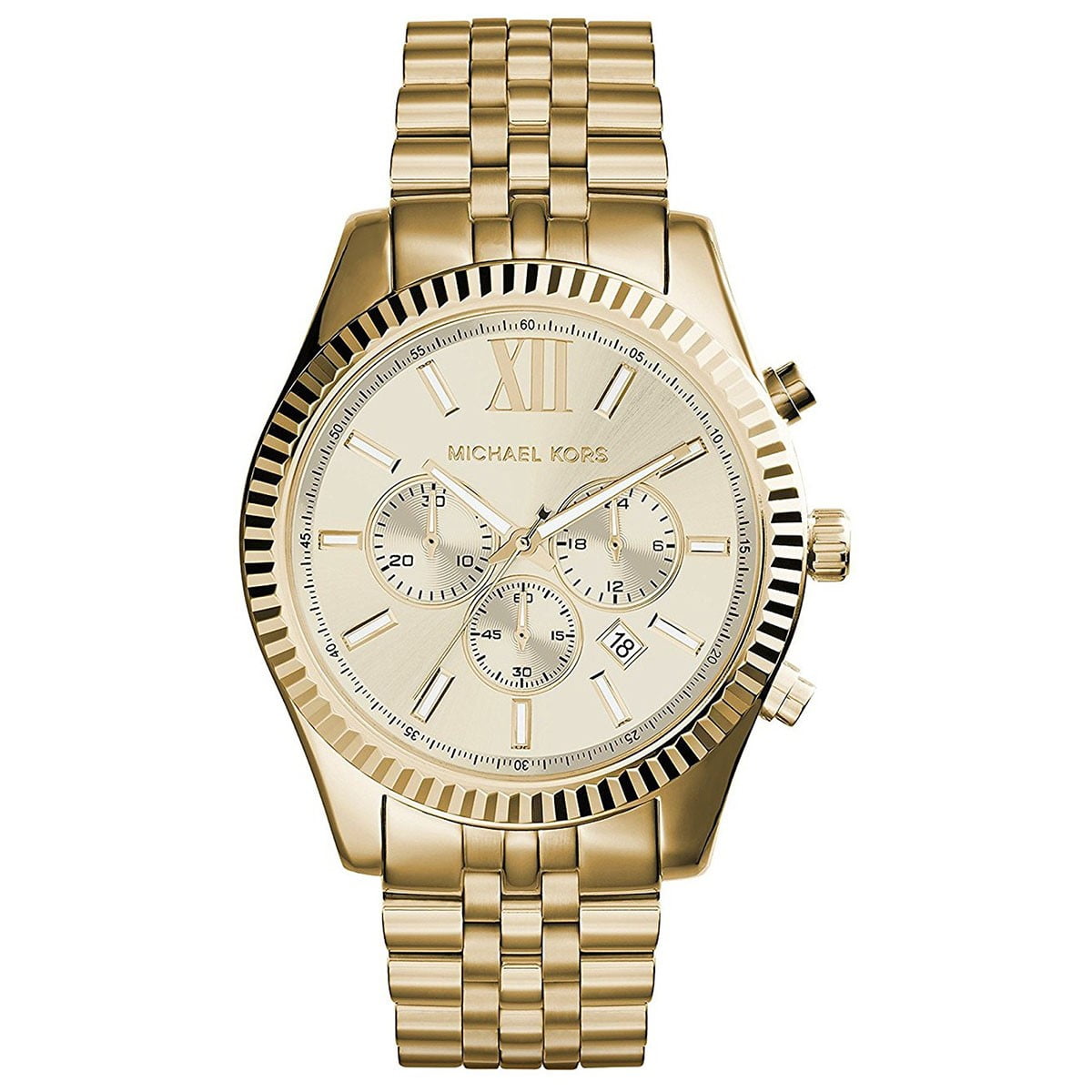 Michael Kors Men's Lexington Gold-Tone 