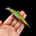 thumbnail image 5 of 2PC 16 Colors 3D Suspended Minnow Fishing Lures Jigs Tall Eyes Sunken High Carbon Steel baits 0.5-2M, 5 of 10