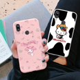 thumbnail image 4 of Phone Case for For Huawei P20 Lite P20 LITE 2018 Girl Anti-drop Cute Cartoon Kuromi Hello Kitty Cinnamoroll Silicone Back Cover ZR, 4 of 7