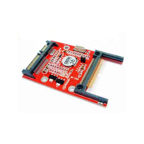 CF Compact Flash Type I/II to Serial SATA Adapter