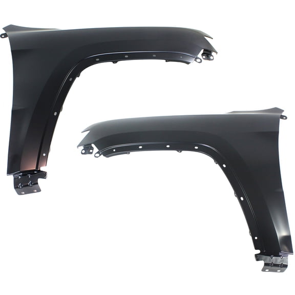 Garage-Pro Front Fender Set of 2 Compatible With 2011-2022 Jeep Grand Cherokee Primed Steel Driver and Passenger Side