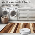 thumbnail image 5 of ODIKA 6'x9' Machine Washable Non-Slip Area Rug, Rustic Fire Resistant Hearth High Traffic Rug, Brown, 137701, 5 of 7