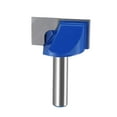 thumbnail image 1 of Unique Bargains 30mm Dia 8mm Shank Bottom Cleaning Router Bit 2 Flutes Carbide Tipped Cutter Uncoated for Woodworking, 1 of 5