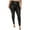 Black, variant on Womens Leggings Large Size Pant Trouser High Waisted Slim Black Leather Pants Casual Stretch Trousers Leather Pants
