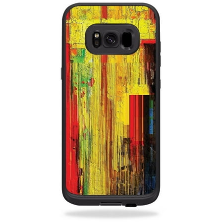 Skin for LifeProof Fre case for Samsung Galaxy S8+ Plus - Painted Wood | MightySkins Protective, Durable, and Unique Vinyl Decal wrap cover | Easy To Apply, Remove, and Change Styles | Made in the