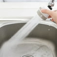 thumbnail image 2 of Fiudx Grifo Presurizado, Dispositivo de Ahorro de Agua, Rotación de 360°, Tres Modos de Conmutación, Apto para Cocina y Baño, Ajuste Universal, Juego de 2 Piezas, Tamaño 8,5 X 5,5 Cm, 2 of 6