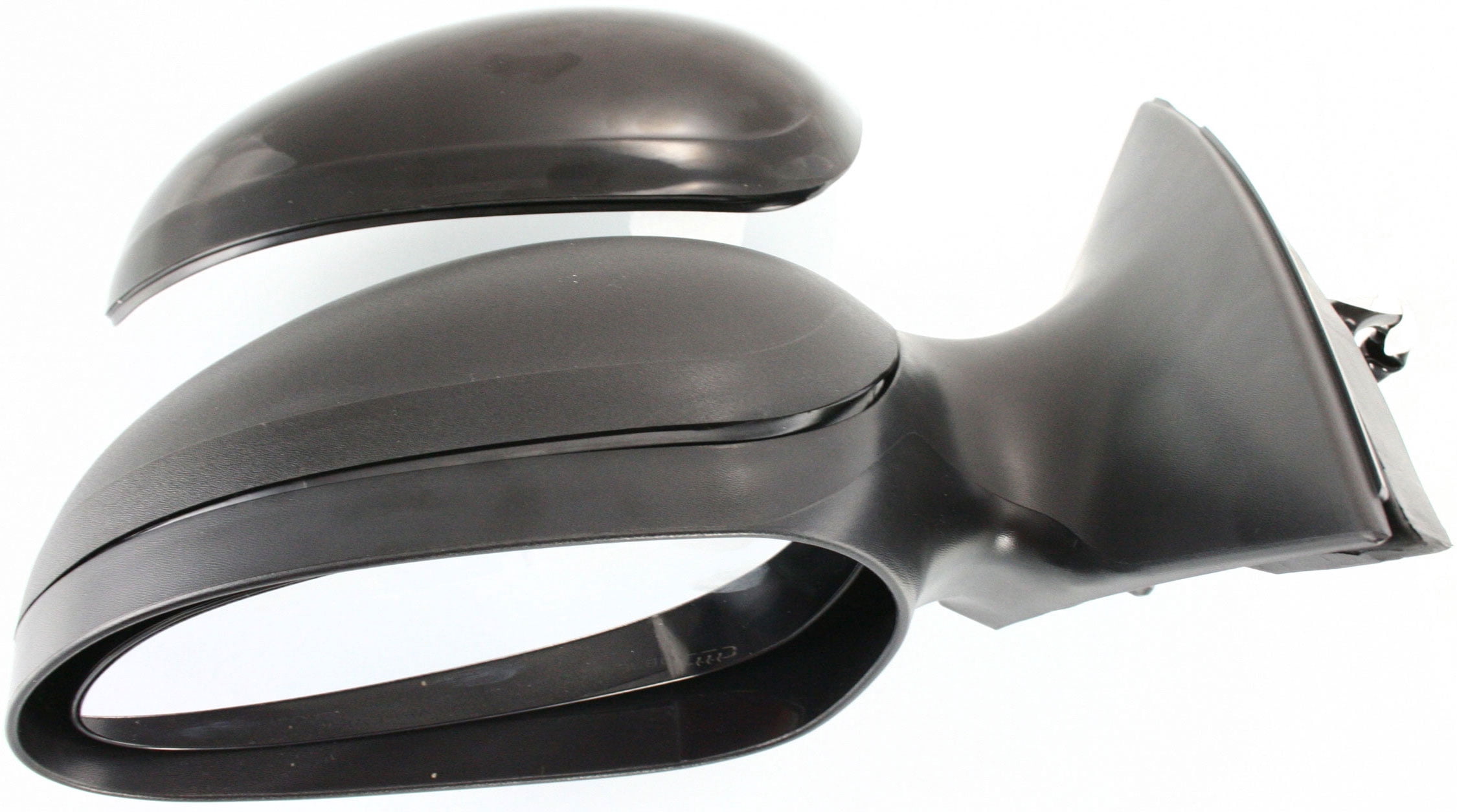 Mirror Compatible With 2002-2006 Ford Taurus 2002-2005 Mercury Sable Left Driver Side Heated 1 Paintable And Textured Black Cap Kool-Vue