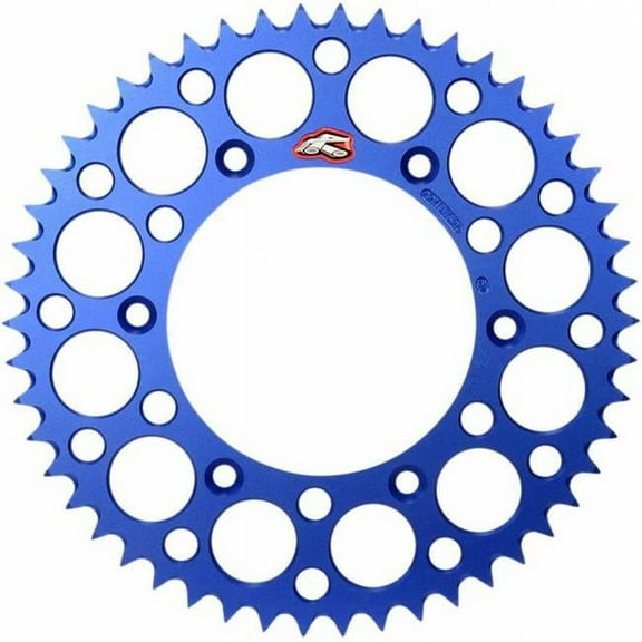 Renthal Ultralight Rear Sprocket-Yamaha-Yz 80/85-93-15-50-Blue 121U-428-50GPBU