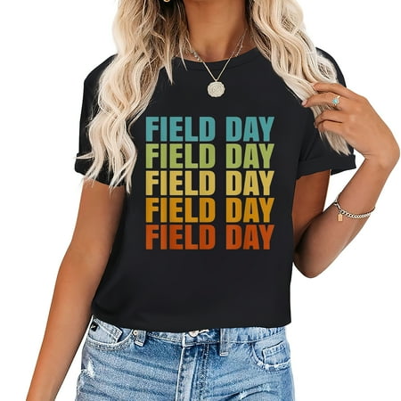 Funny Field Day 2023 Last Day Of School Field Day Teacher T-Shirt