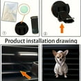 thumbnail image 3 of 2D Acrylic Cartoon Chihuahua Hoodie Car Air Vent Freshener – Solid Scented Decoration for AC Vents, Cute Dog Hoodie Design, Long-Lasting Fragrance, Fun Car Accessory, 3 of 7